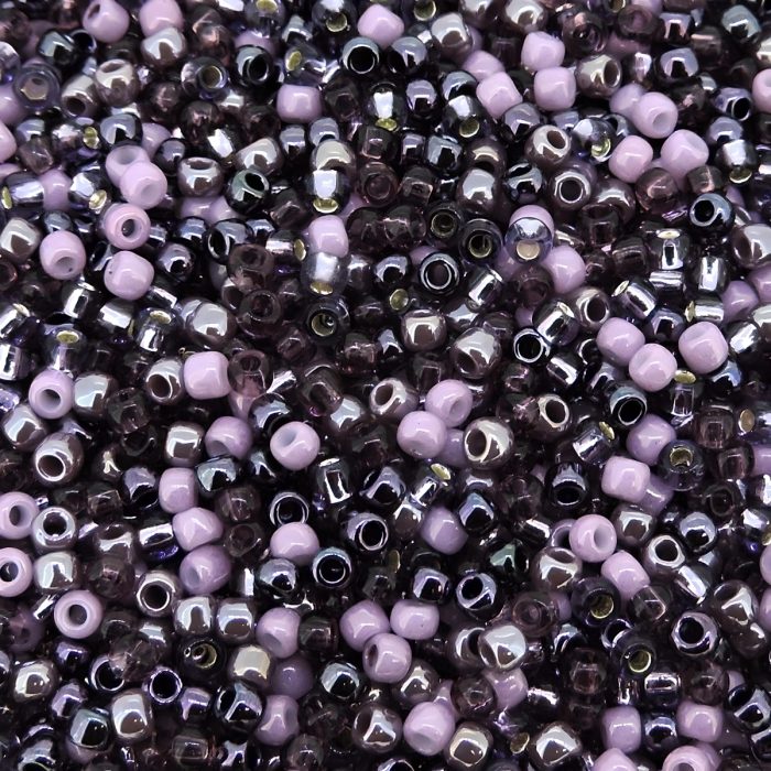 Toho Seed Beads Round Size 11/0 28GM Lilac Fields Mix 11-MIX11