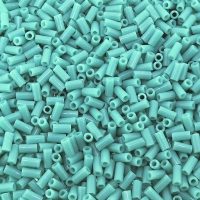 Miyuki Bugle Beads Size #1, 3mm 19.5GM Turquoise Green