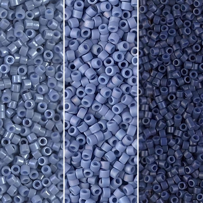 Miyuki Delica Seed Beads 11/0 Combo: Denim Collection